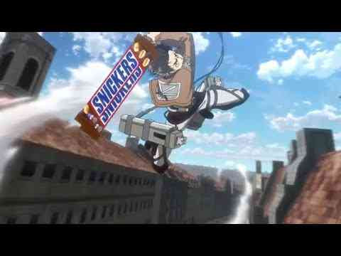 Snickers x Shingeki no Kyojin