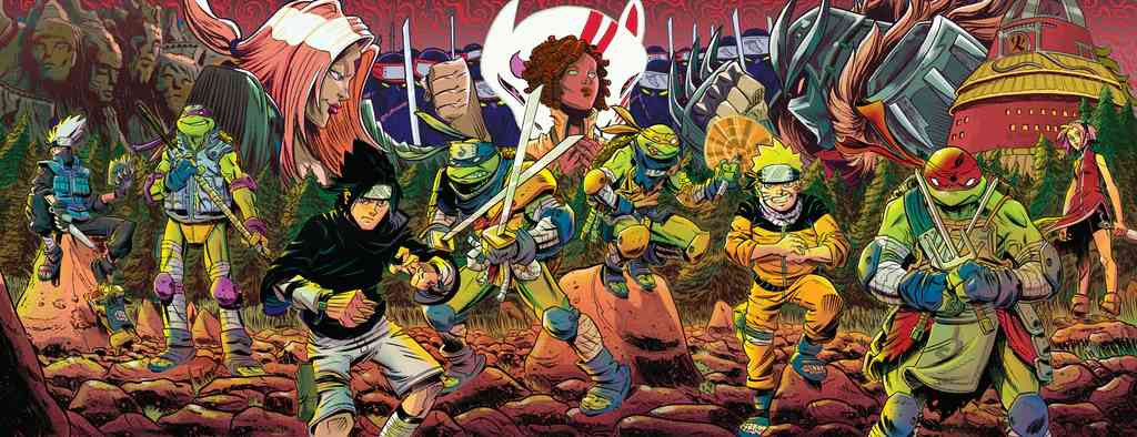 Teenage Mutant Ninja Turtles x Naruto