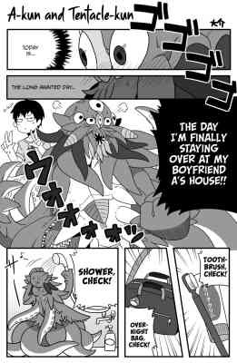 A-kun and Tentacle-kun